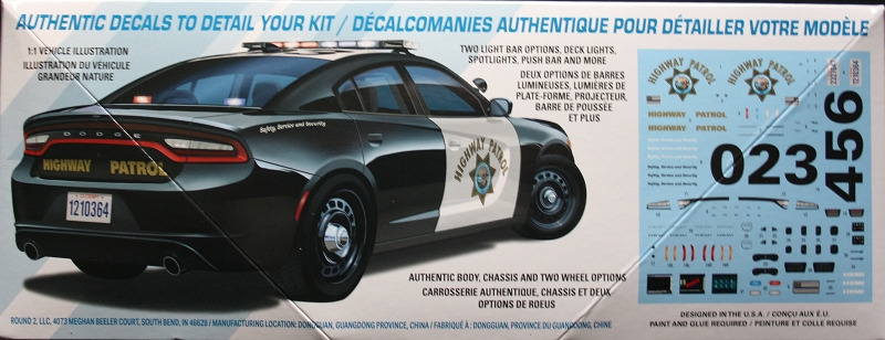 AMT - 2021 Dodge Charger Pursuit Police Car