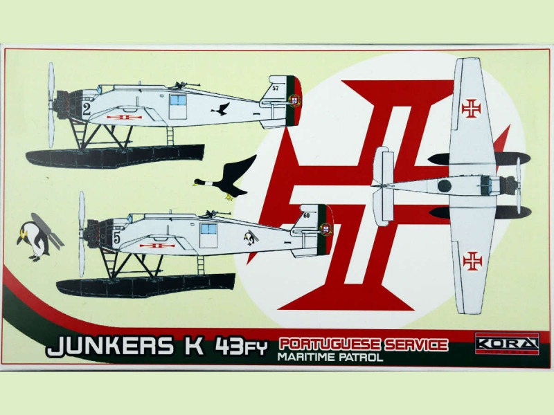 Kora Models - Junkers K 43fy Portuguese Sevice 