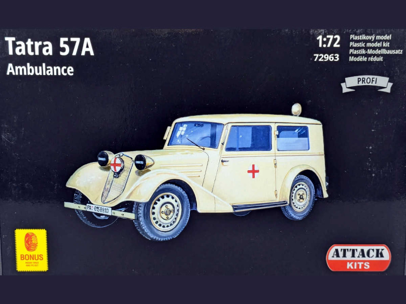 Attack Hobby Kits - Tatra 57A Ambulance