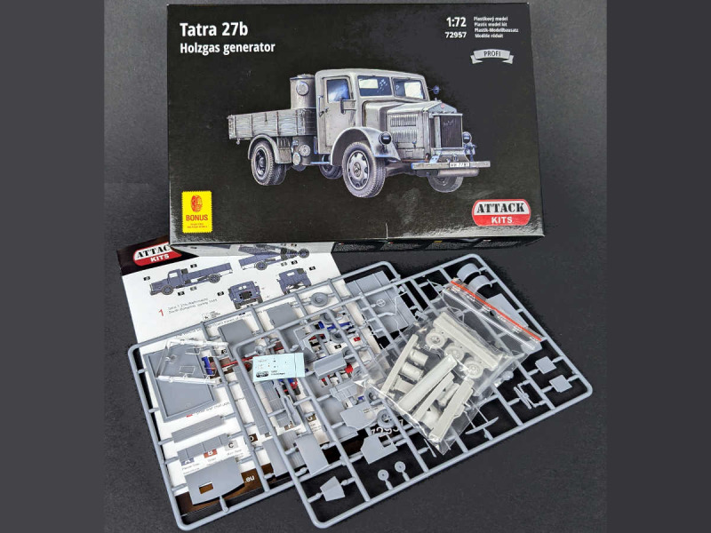 Attack Hobby Kits - Tatra 27b Holzgas Generator