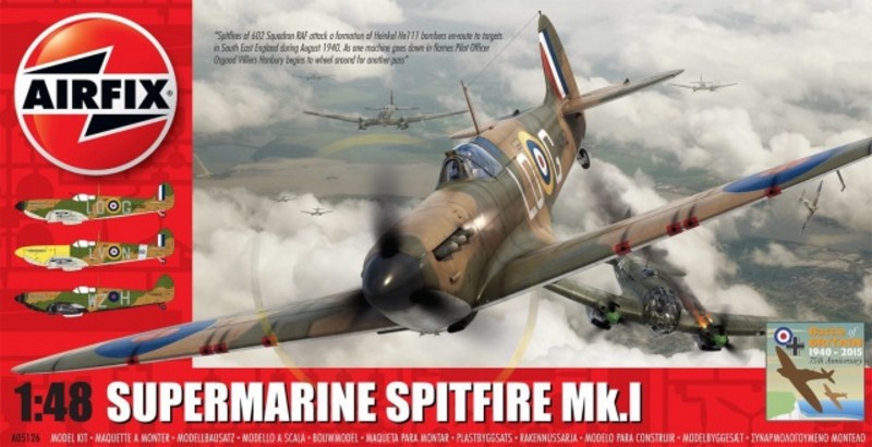 Eduard Ätzteile - Spitfire MK.I exterior