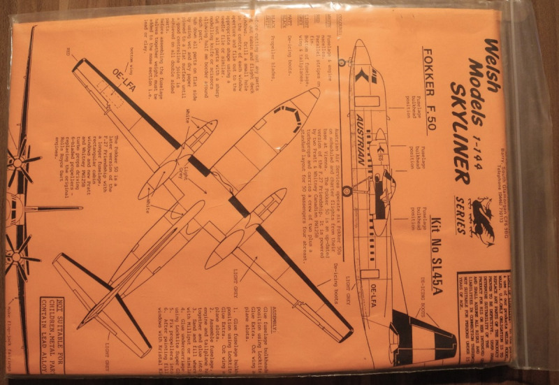 Welsh Models - Fokker 50