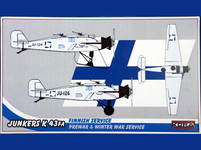 Kora Models - Junkers K 43 fa Finnish Service