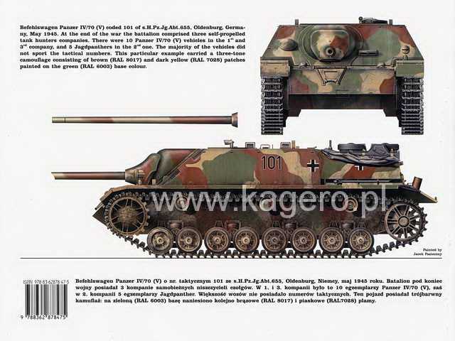 Jagdpanzer IV/70 (V) mit der Kennung 101 - Deutschland/Mai 1945