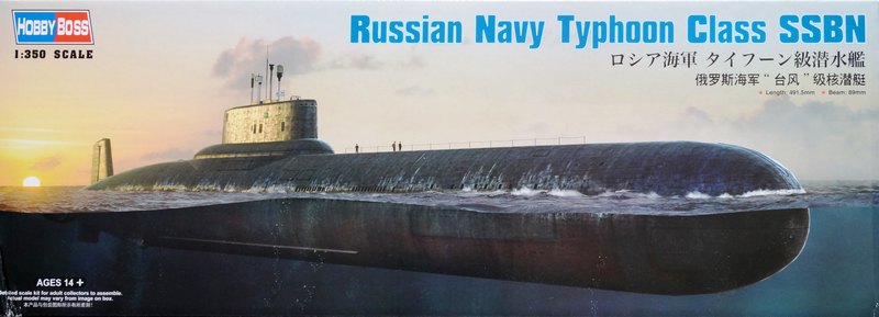 HobbyBoss - Russian Navy Typhoon Class SSBN
