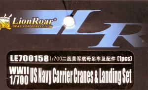 US Navy Carrier Cranes & Landing Set