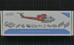 Bell 412 N302FD exterior set