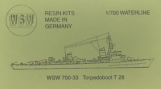 WSW Modellbau - Deutsches Torpedoboot T-28