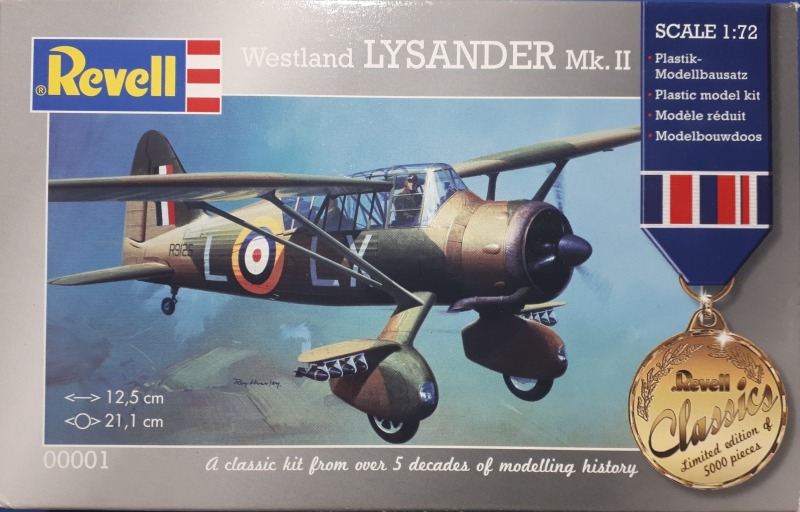 Revell - Westland Lysander  Mk. II