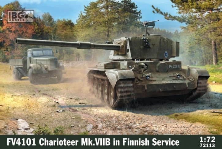 IBG Models - FV4101 Charioteer Mk. VIIB in Finnish Service