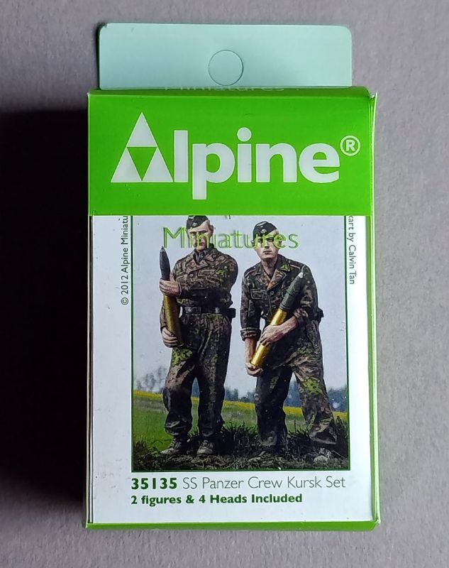 Alpine Miniatures - SS Panzer Crew Kursk Set