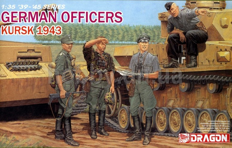 Dragon - German Officers – Kursk 1943