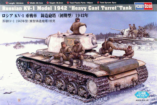 HobbyBoss - Russian KV-I Model 1942