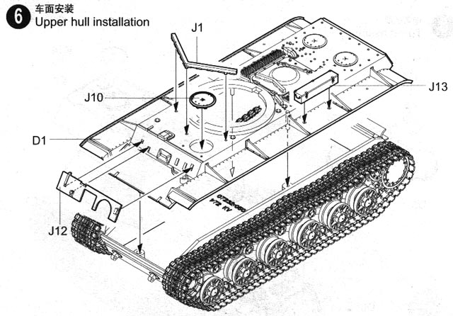 Trumpeter - Russian KV-1 "Simplified Turret" Tank