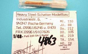 Kit-Ecke: Nachtjagdantenne Funkgerät FuG 220 SN-2 Radar