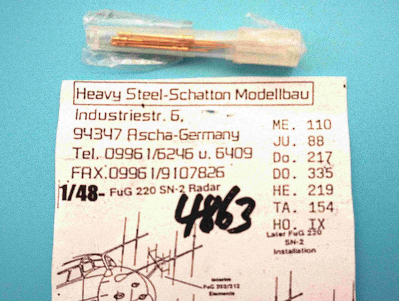 Schatton Modellbau - Nachtjagdantenne Funkgerät FuG 220 SN-2 Radar