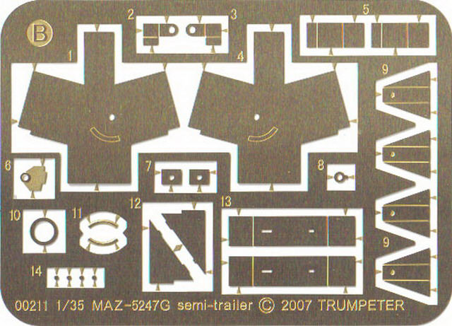 Trumpeter - MAZ-537G with MAZ/ChMZAP-5247G