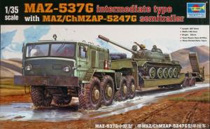 : MAZ-537G with MAZ/ChMZAP-5247G