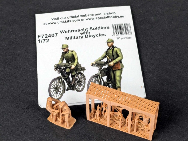 CMK - Wehrmacht Soldiers with Military Bicycles