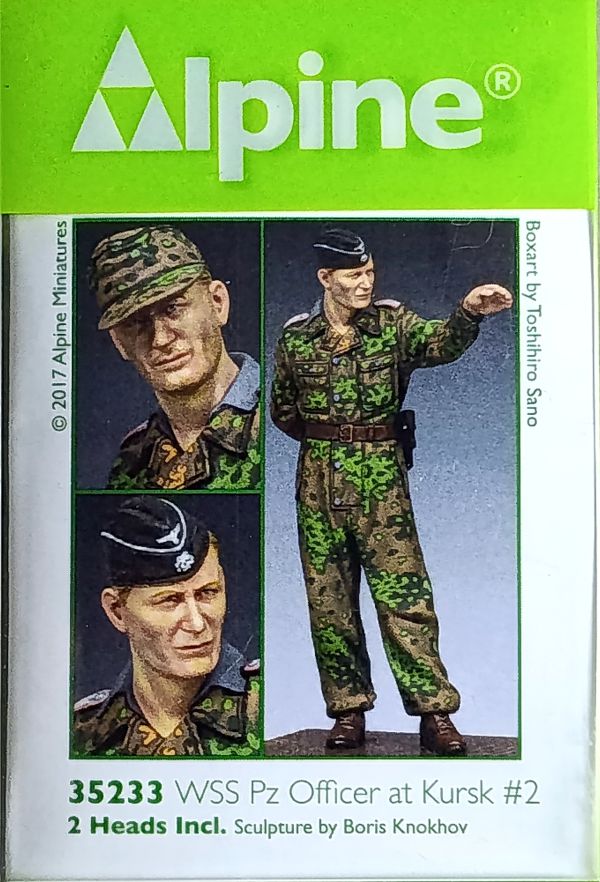 Alpine Miniatures - WSS Panzer Officer at Kursk #2 