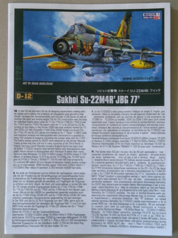 Su-22m4R '77 JBG'