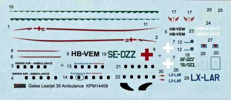 KP - Learjet 35 “Ambulance”