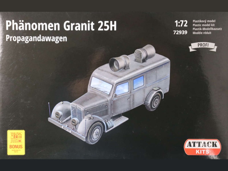 Attack Hobby Kits - Phänomen Granit 25H Propagandawagen