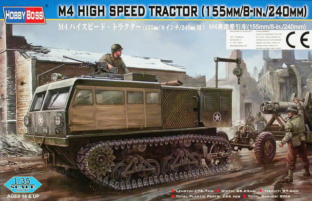 HobbyBoss - M4 High Speed Tractor (155mm/8-In./240mm)