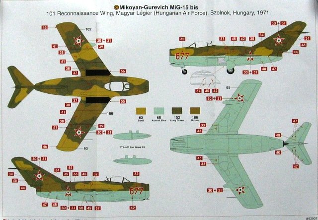 Airfix - MiG 15 Fagot