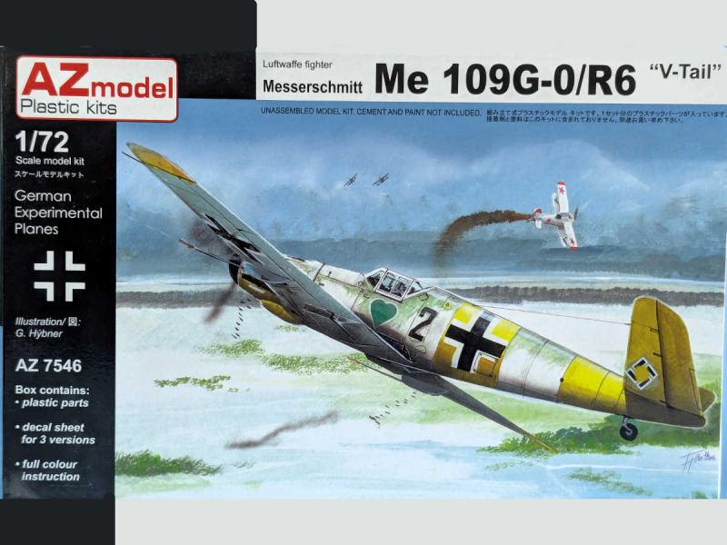 AZ model - Messerschmitt Bf 109 G-0/R6 