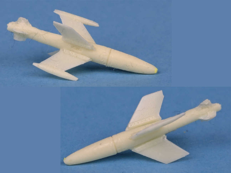 Zum Vergleich: X-4 von Antares (Resin)