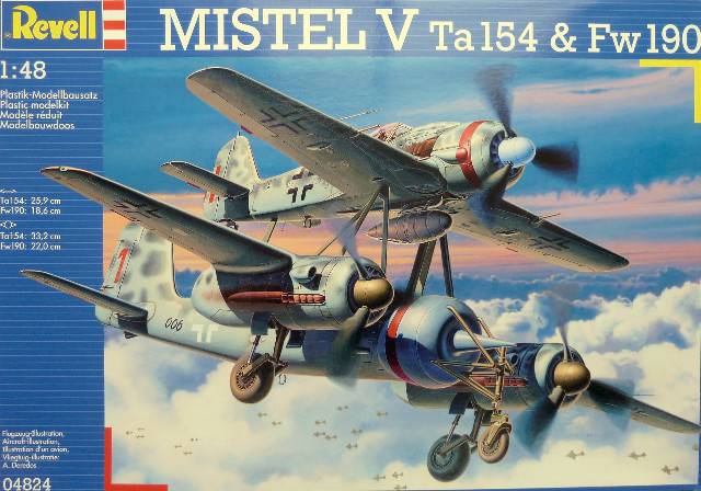 Revell - Mistel V Ta 154 & Fw 190