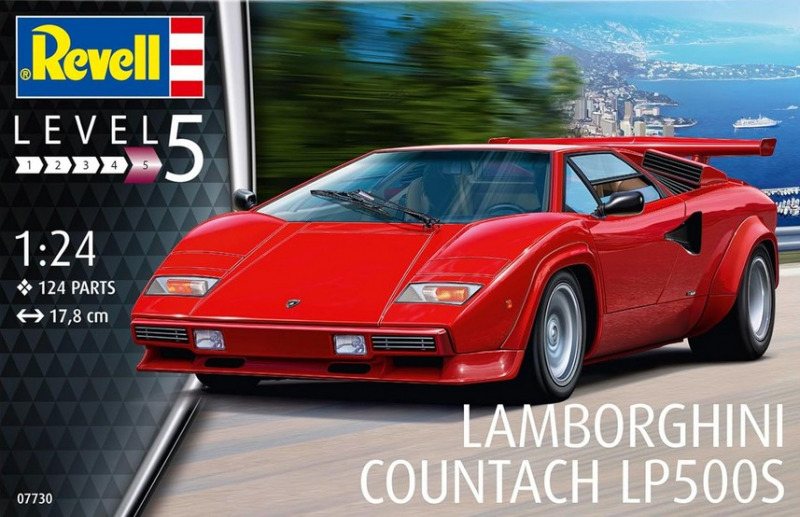 Revell - Lamborghini Countach LP500S