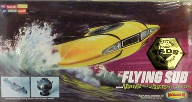 Moebius Models - The Flying Sub, Mini-Version