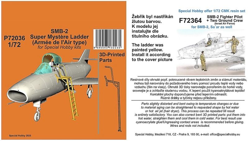 Special Hobby - SMB-2 Super Mystère Ladder (Armée de l´Air type)