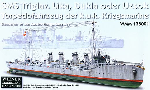 Wiener Modellbau Manufactur - KuK Torpedoboot SMS Triglav