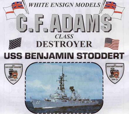 White Ensign Models - USS Benjamin Stoddert (DDG-22)