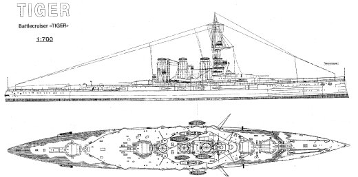 Kombrig - Battlecruiser H.M.S. Tiger