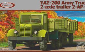 Bausatz: YAZ-200 Army Truck with 2-axle trailer 2-AP-3