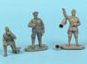WWII German Command Staff with Kübelwagen