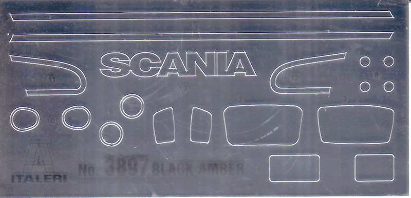 Italeri - Scania R730 "Black Amber"