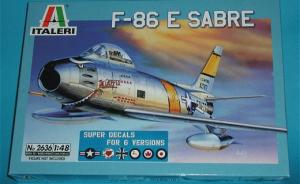 Detailset: F-86E Sabre