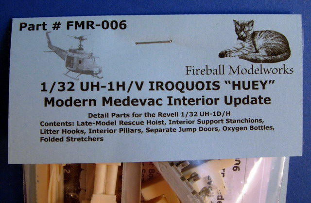 Fireball Modelworks - Huey Modern Medevac Interior