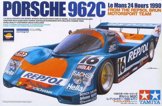 Tamiya - Porsche 962C Le Mans 24 Hours 1990 