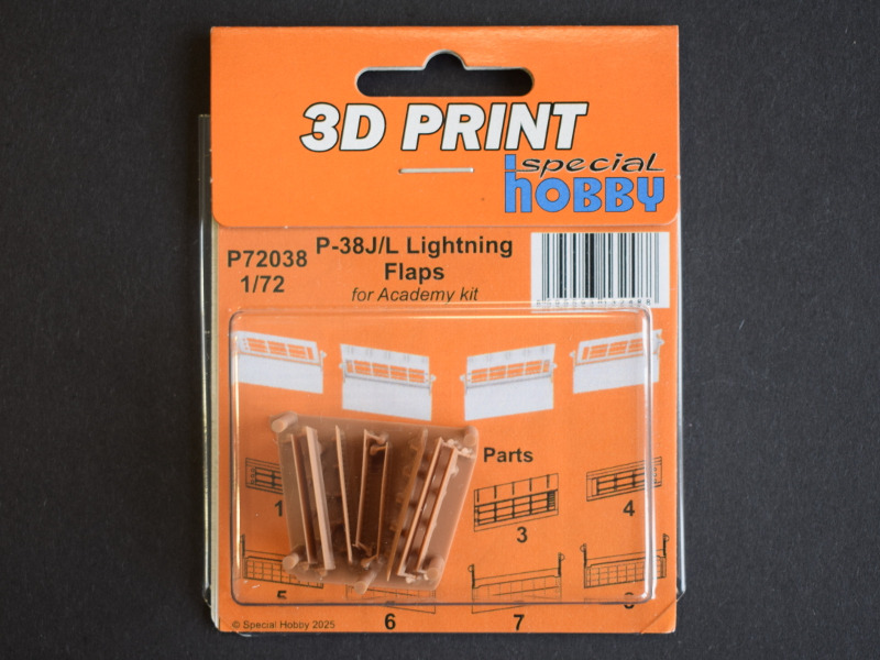 Special Hobby - P-38J/L Lightning Flaps