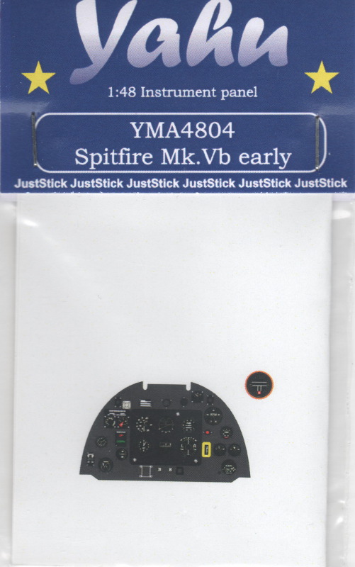 Yahu Models - Spitfire Mk.Vb early Instrument Panel