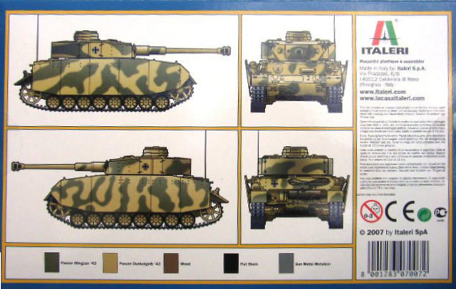 Italeri - Panzer Kpfw. IV