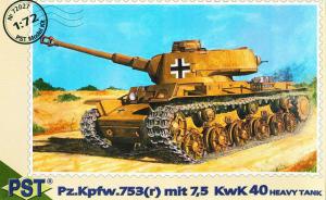 Pz.Kpfw.753(r) mit 7,5 KwK 40 Heavy Tank