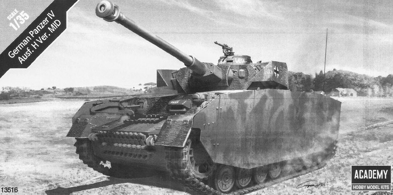Academy - German Panzer IV Ausf.H Version Mid