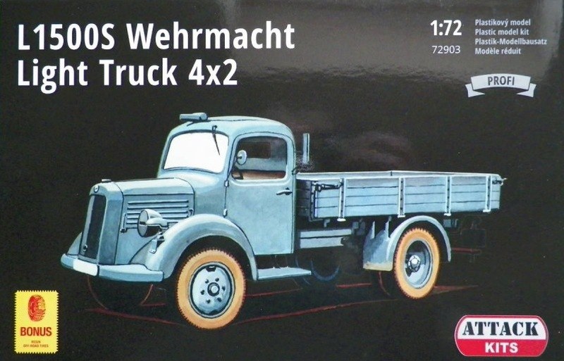 Attack Hobby Kits - L1500S Wehrmacht Light Truck 4x2